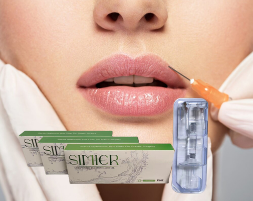 Dudakları büyütmek için 2ml Hiyaluronik Asit Derm Filler