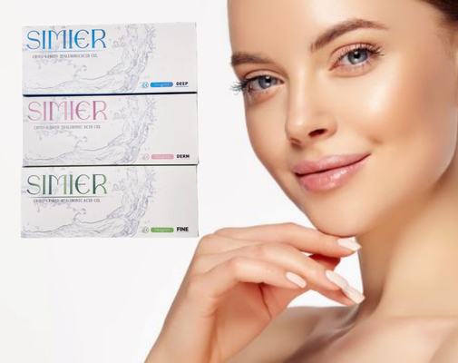 Subq Dermal Filler Cross Linked Sodium Hyaluronate Anti Rumple