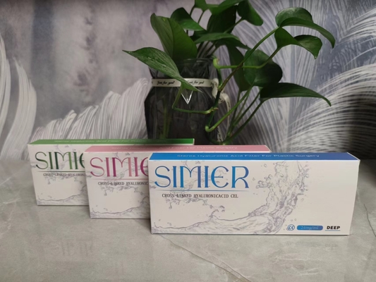 Subq Dermal Filler Cross Linked Sodium Hyaluronate Anti Rumple