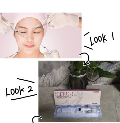 Kaliteli Kadın Güzellik Ürünleri Tıbbi Yaşlanma Karşıtı Derm Cilt Dolgusu 2 Ml
