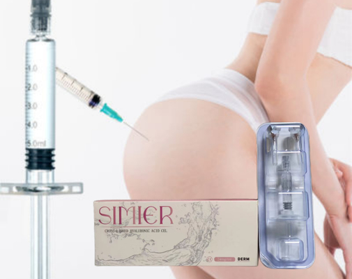 10 ml 20 ml Hyaluronik Asit Kıç Enjeksiyonları 24mg/ml Dermal Kıç Dolguyu
