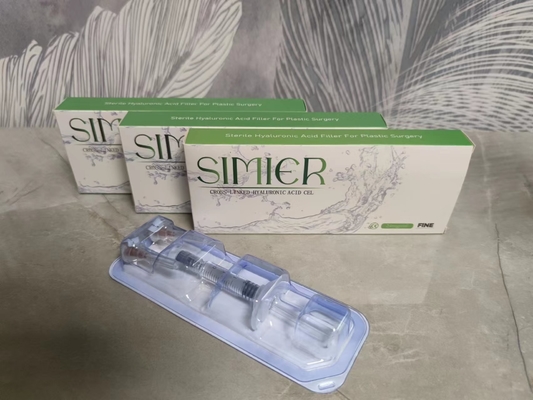 Tıbbi Kalite Çapraz Bağlı HA Dolgu 10ml 20ml Enjekte edilebilir Dermal Dolgu