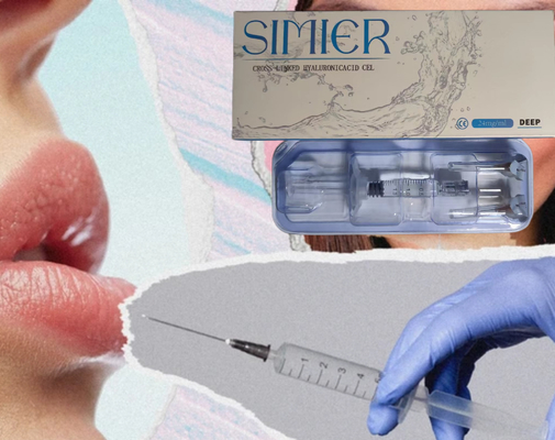 SIMIER 2ml Anti- kırışıklık Enjekte edilebilir Hyaluronik Asit Dermal Filler