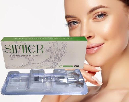 Hyaluronik Asit Dermal Filler 10ml 20ml Cross Linked Injectable