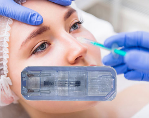 Deri Bakımı Çapraz Bağlı Hyaluronik Asit Yüz Enjekte edilebilir 1ml 2ml Dermal Filler