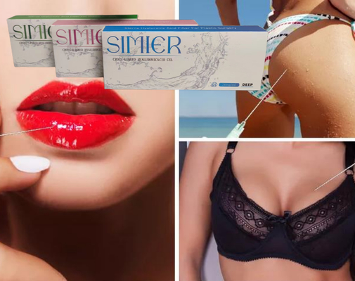 3 ml Topluluk Çapraz Bağlı Hyaluronik Asit Dermal Dudak Doldurucu