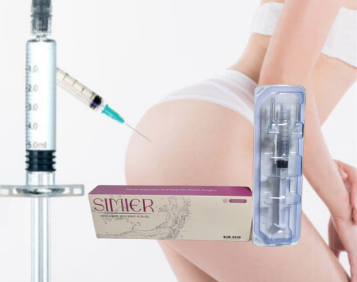 Hyaluronik Asit Kıç Enjeksiyonları 1ml 2ml 5ml Kıç Büyütme için Dermal Dolgular