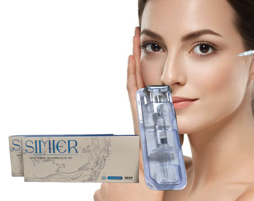 Çapraz Bağlı Hyaluronik Asit Enjekte edilebilir Dermal Dolgu 5ml 30Ml Uzun Süren