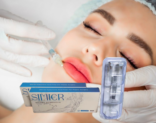 DEEP FINE Enjekte edilebilir Dermal Filler 1ml Hyaluronik Asit Dudak Dolguları