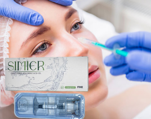 1 ml Dudak Yüz Dermal Dolgu Sodyum Hyaluronat Enjeksiyonları Rinoplasti için