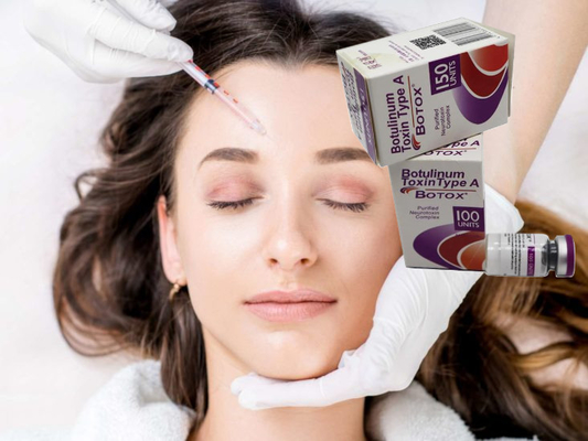 Beyaz Toz A Tipi Botulinum Toksin 100 Birim Yüz kırışıklıkları için Botox