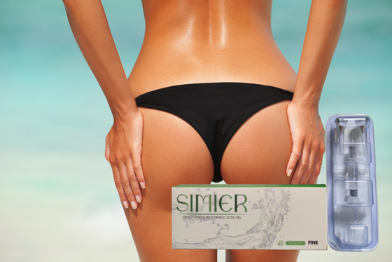 Hyaluronik Asit Kıç Enjeksiyonları 1ml 2ml 5ml Kıç Büyütme için Dermal Dolgular