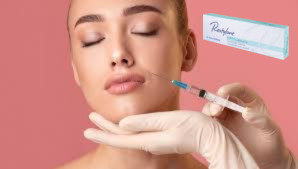 Glabelyar hatları doldurmak için enjekte edilebilir dermal dolgu lif